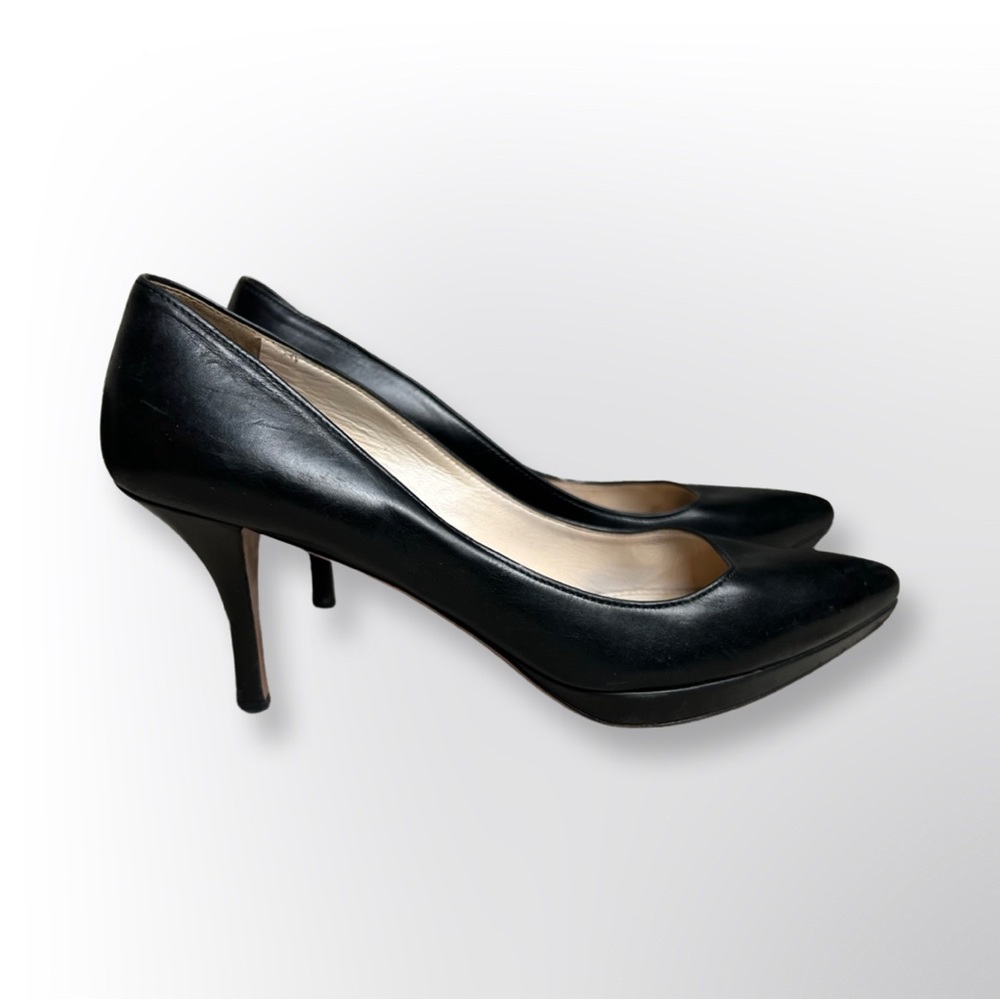 Prada Women's Leather Pumps Black